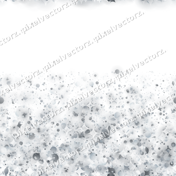 Nahtloser Glitzeraufstieg in Blassblau auf transparentem Grund