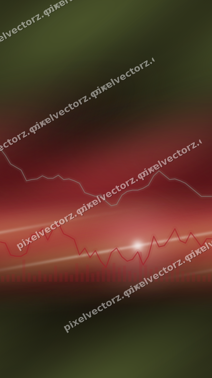 Nahtloser Neon Diagramm Hintergrund in Rot und Grün