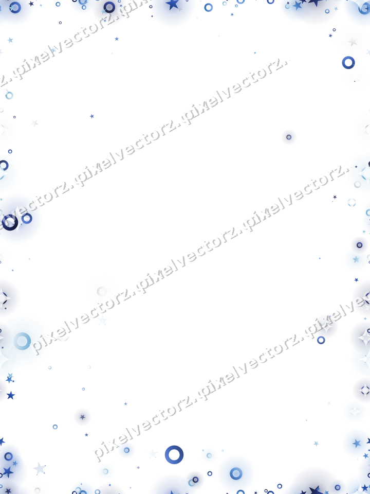 Nahtlose Glitzervignette in Blau und Türkis auf transparentem Grund