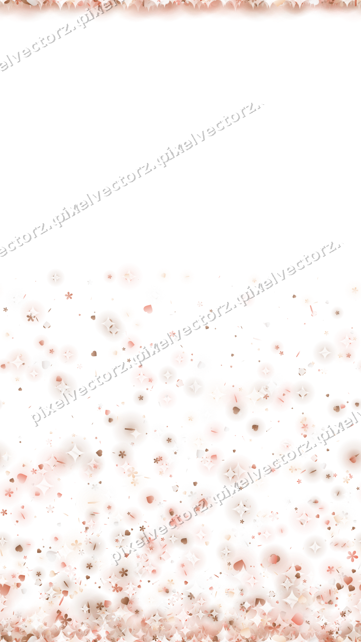 Nahtloser Glitzeraufstieg in Orange und Rot auf transparentem Grund