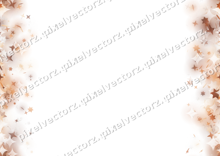 Nahtloser Randglitzer auf transparentem Grund