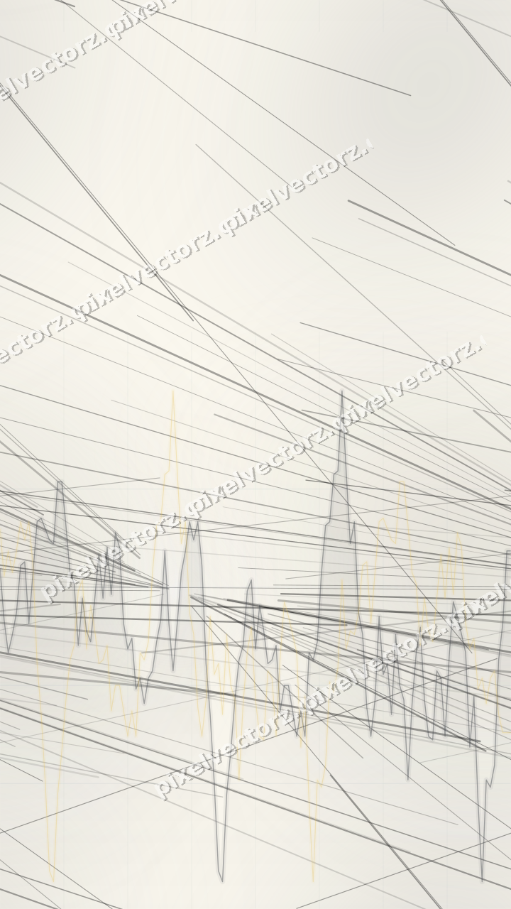 Nahtloser Pastell Diagramm Hintergrund in Bernstein und Grau