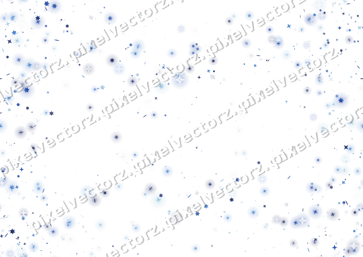 Nahtloser Glitzerkranz in Blau und Türkis auf transparentem Grund