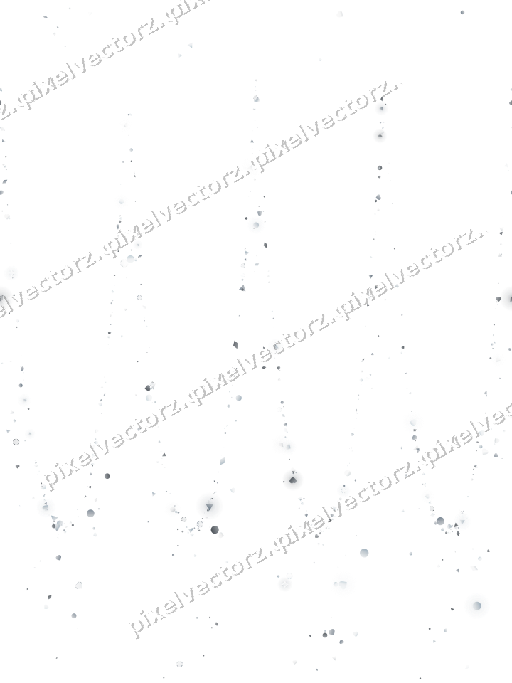 Nahtlose Glitzergirlande in Blassblau auf transparentem Grund