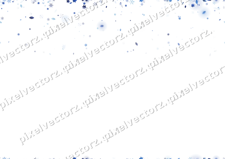 Nahtloser Glitzerregen in Blau und Türkis auf transparentem Grund