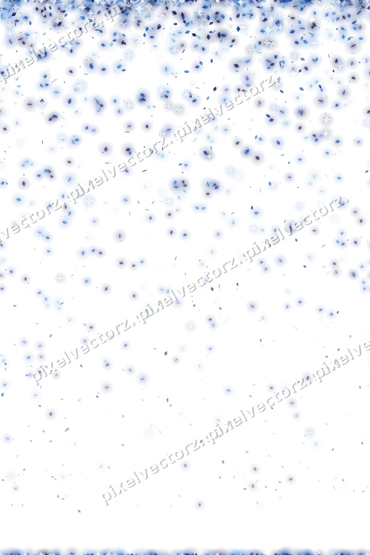 Nahtloser Glitzerregen aus Tropfen und Rauten auf transparentem Grund
