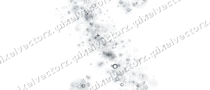 Nahtloses Glitzerband in Blassblau auf transparentem Grund