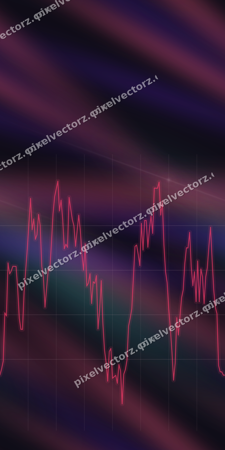 Nahtloser Neon Diagramm Hintergrund in Rosa und Bernstein