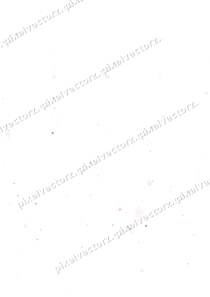 Nahtlose Glitzergirlande in Magenta auf transparentem Grund