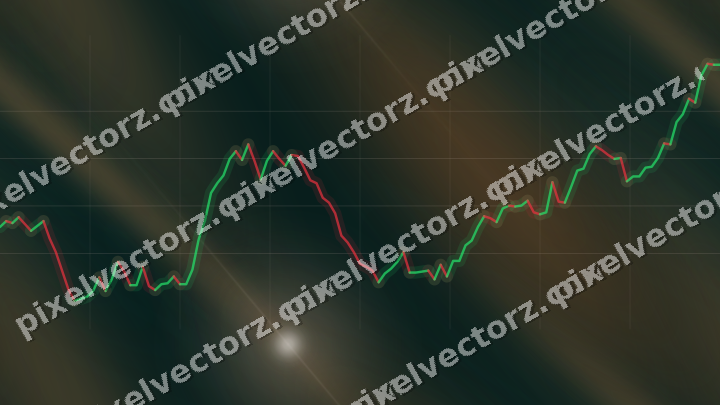 Nahtloser Neon Diagramm Hintergrund in Orange und Petrol