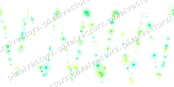 Nahtlose Glitzerwelle aus Funken und Tropfen auf transparentem Grund