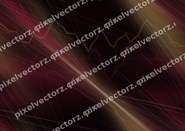 Nahtloser Neon Diagramm Hintergrund in Rosa und Bernstein