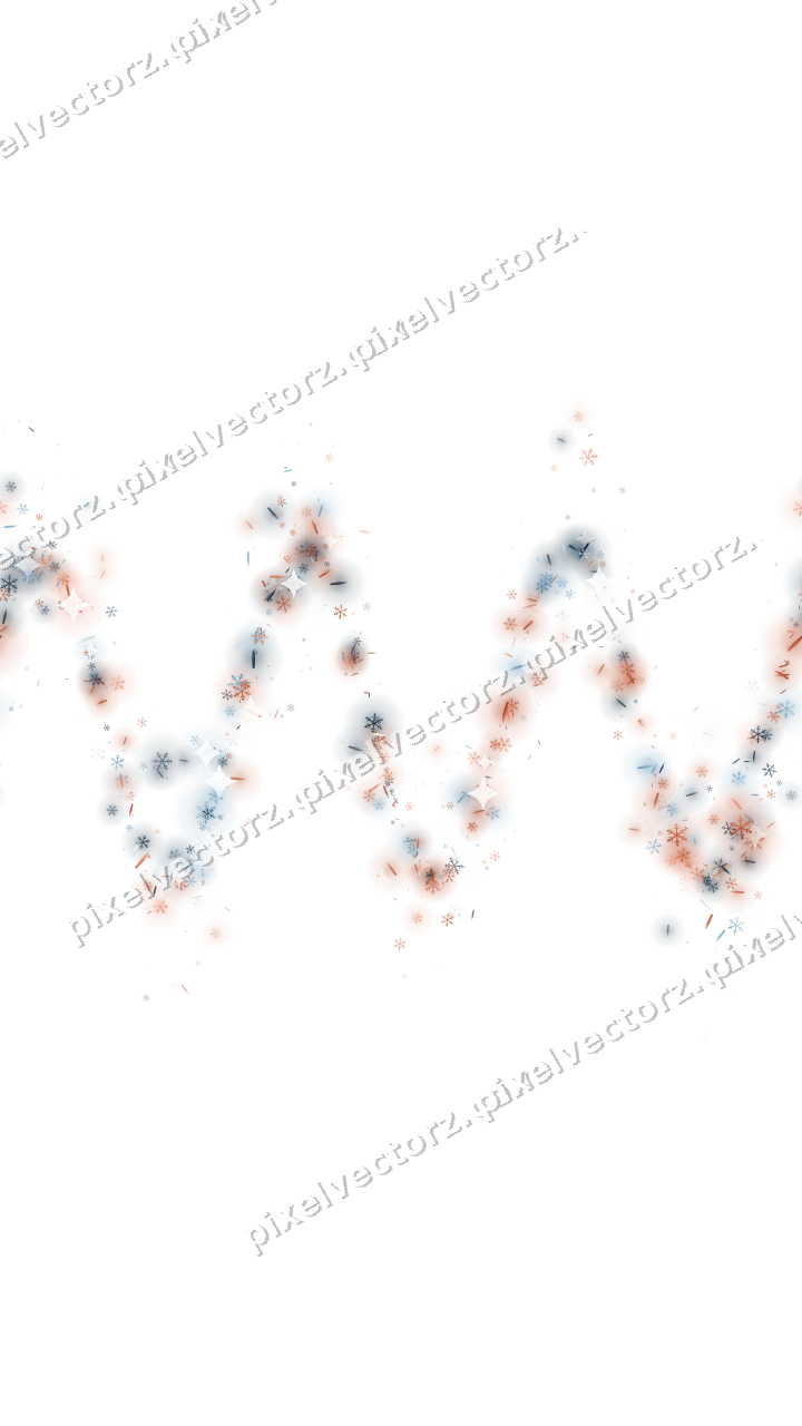 Nahtlose Glitzerwelle in Orange und Türkis auf transparentem Grund