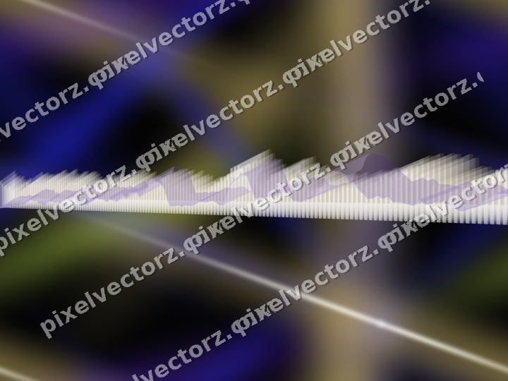 Nahtloser Neon Diagramm Hintergrund in Blau und Violett