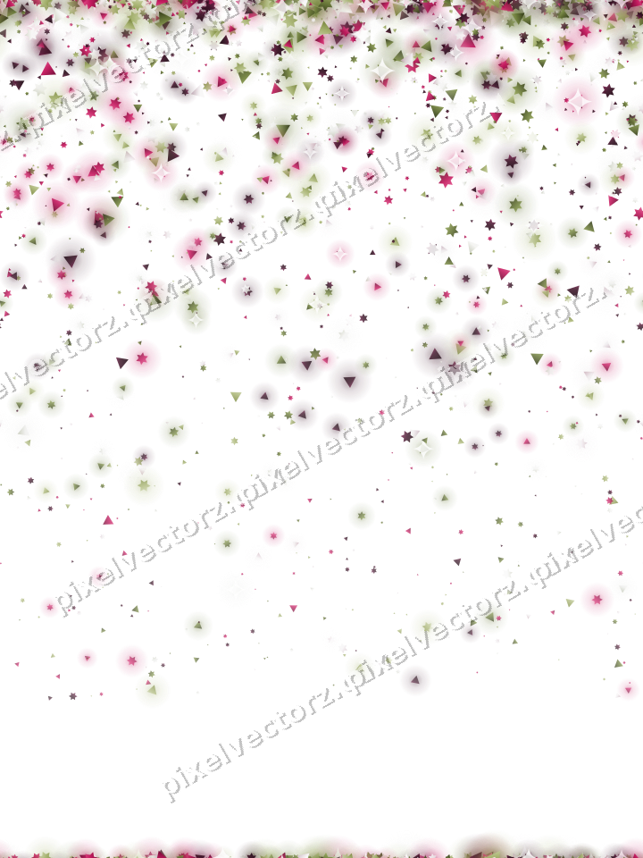 Nahtloser Glitzerregen in Limette und Rosa auf transparentem Grund