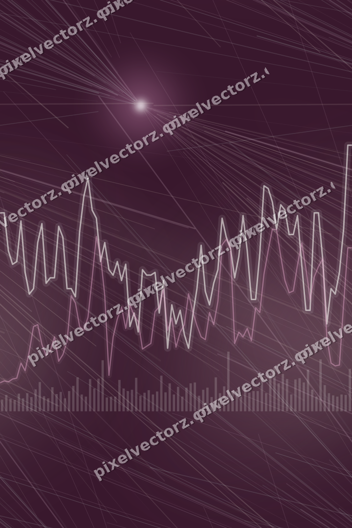 Nahtloser Neon Diagramm Hintergrund in Dunkelmagenta und Rosa