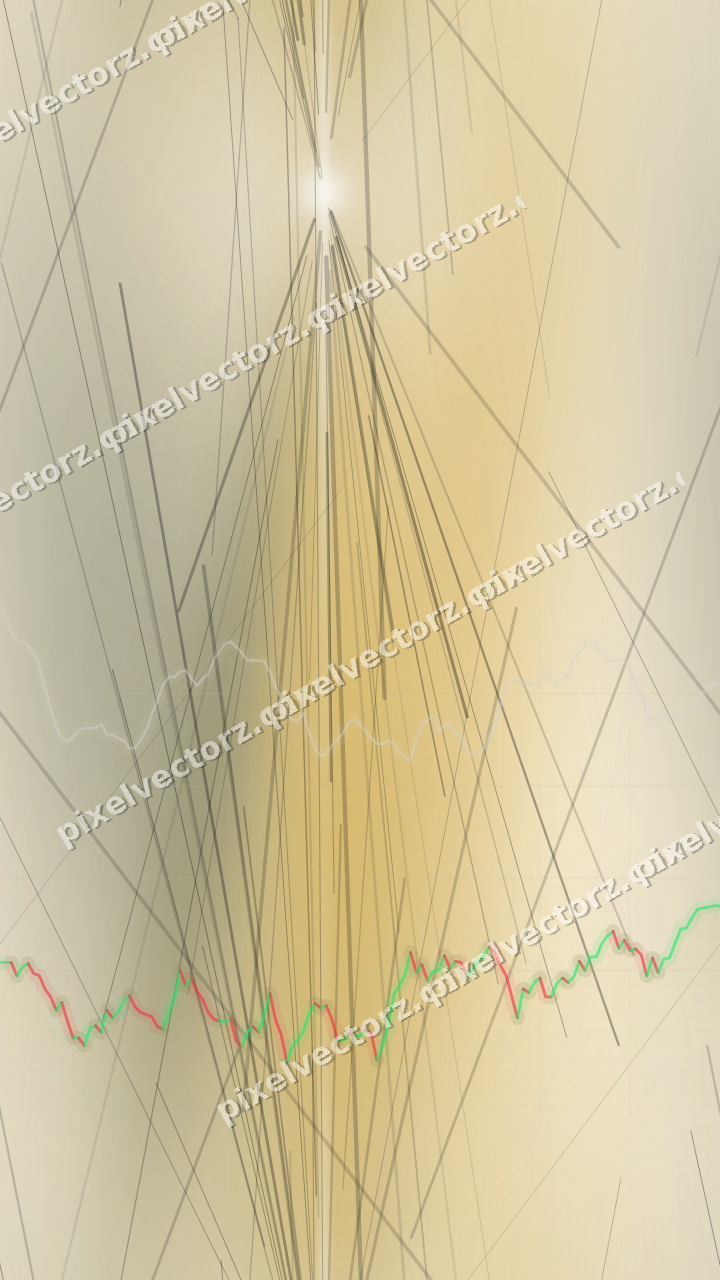Nahtloser Pastell Diagramm Hintergrund in Bernstein und Dunkelgrün