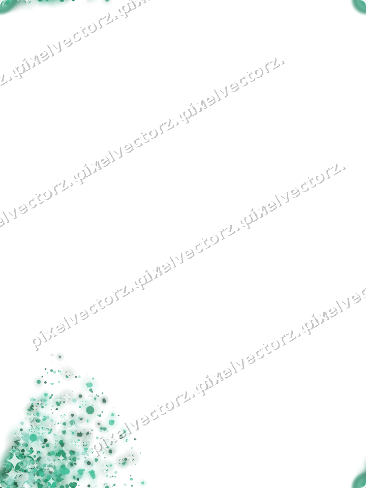Nahtloser Glitzerfächer aus Herzen und Punkten auf transparentem Grund