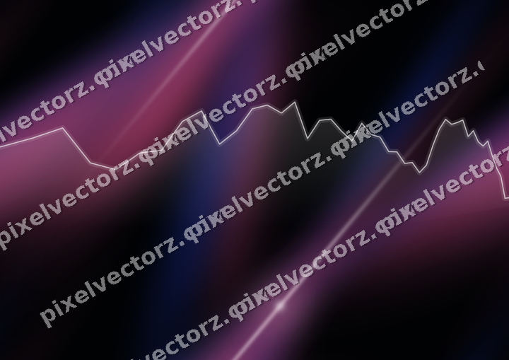 Nahtloser Neon Diagramm Hintergrund in Rosa und Blau