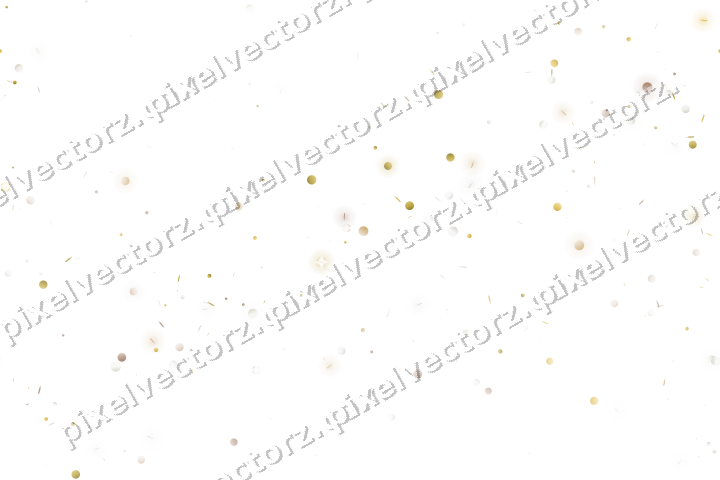 Nahtloses Glitzerband in Bernstein auf transparentem Grund