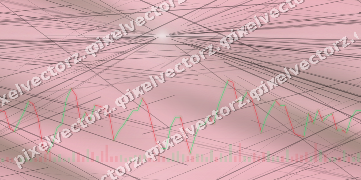 Nahtloser Pastell Diagramm Hintergrund in Rosa und Dunkellimette