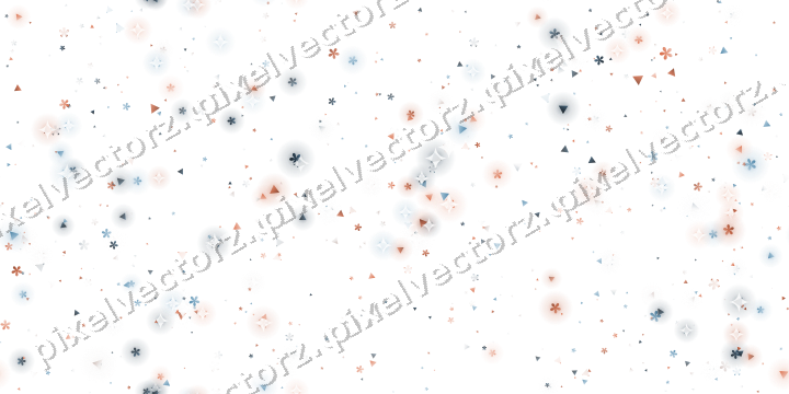 Nahtloser Glitzerkranz in Orange und Türkis auf transparentem Grund