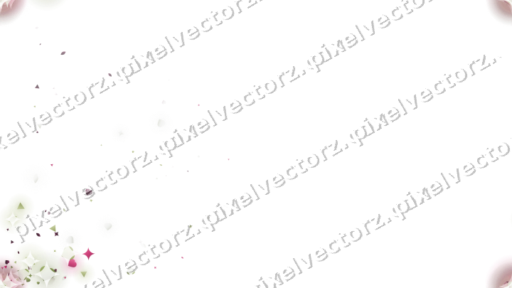 Nahtloser Glitzerfächer aus Funken und Herzen auf transparentem Grund