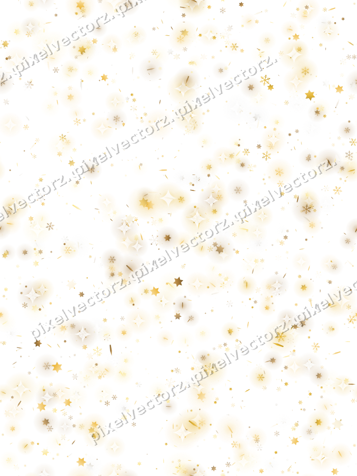 Nahtlose Glitzerstreuung auf transparentem Grund
