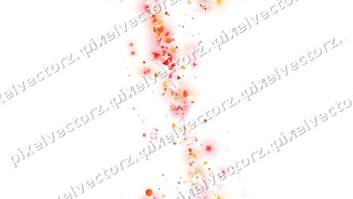 Nahtloses Glitzerband aus Sternen und Tropfen auf transparentem Grund