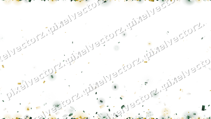 Nahtloser Glitzeraufstieg in Dunkelgrün auf transparentem Grund
