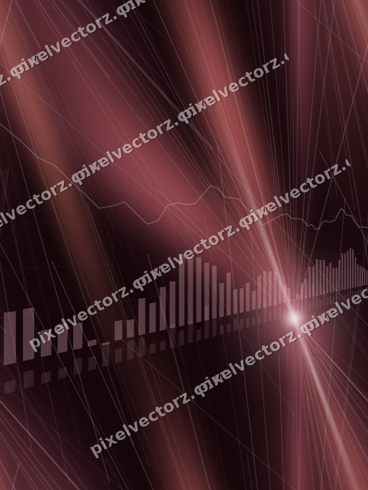 Nahtloser Neon Diagramm Hintergrund in Rosa und Rot