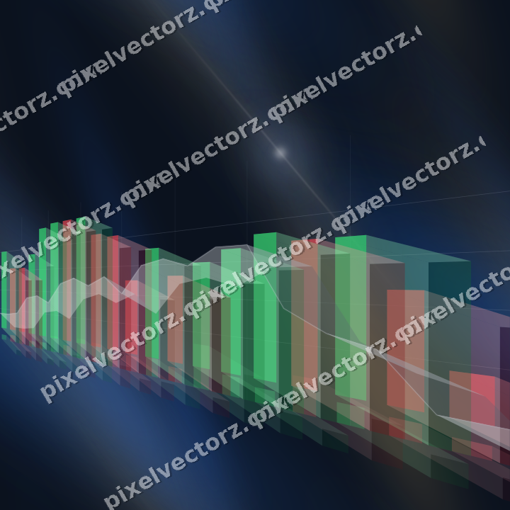 Nahtloser Neon Diagramm Hintergrund in Blau und Bernstein