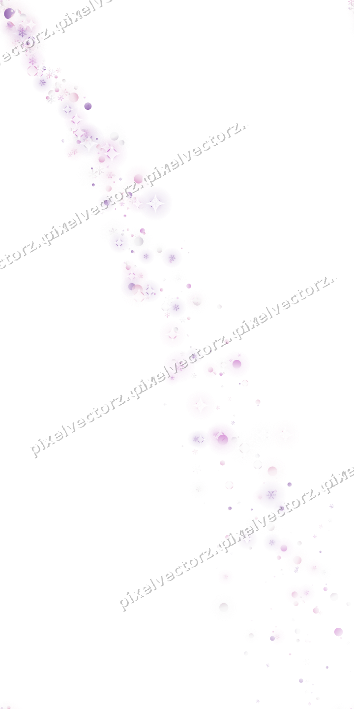 Nahtloser Sternenschweif in Magenta auf transparentem Grund