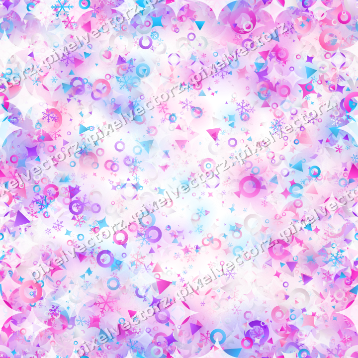 Nahtlose Glitzervignette in Magenta auf transparentem Grund