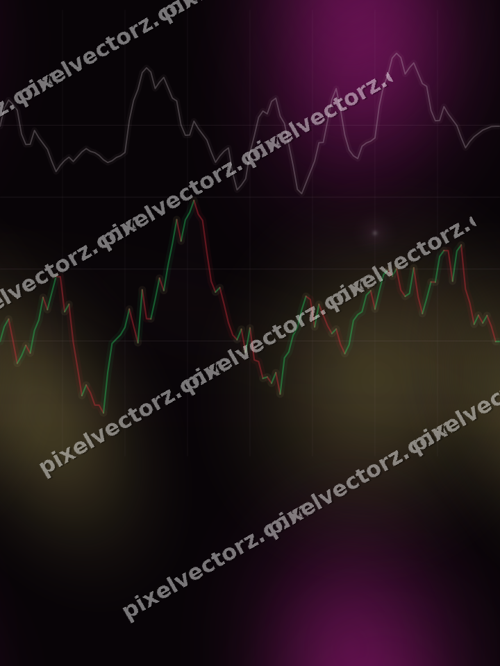 Nahtloser Neon Diagramm Hintergrund in Magenta und Limette