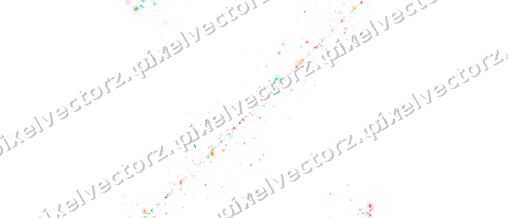 Nahtloses Glitzerband aus Funken und Dreiecken auf transparentem Grund