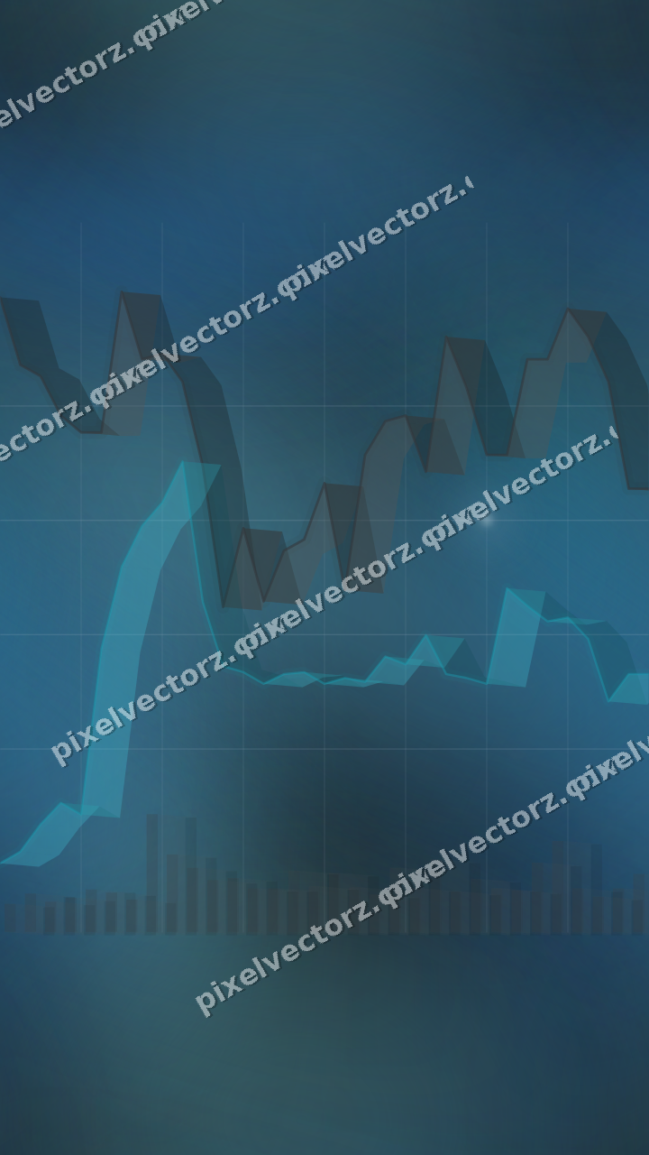 Nahtloser Neon Diagramm Hintergrund in Blau und Petrol