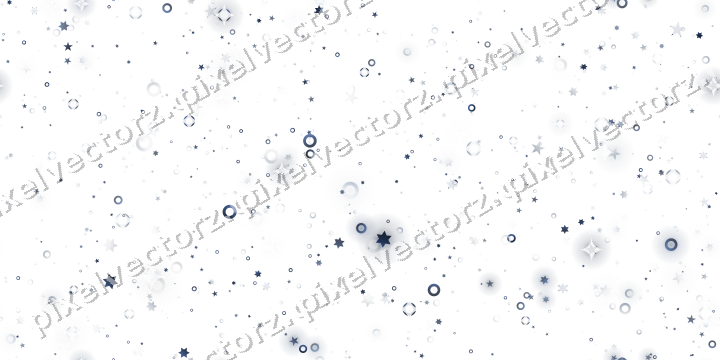 Nahtlose Glitzerstreuung in Dunkelblau auf transparentem Grund