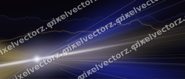 Leuchtender Neon Diagramm Hintergrund in Blau und Bernstein