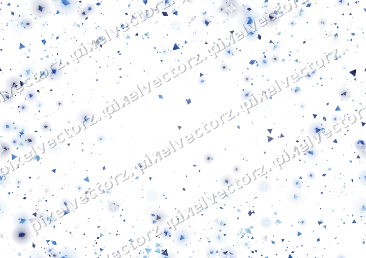 Nahtloser Glitzerkranz in Blau und Türkis auf transparentem Grund