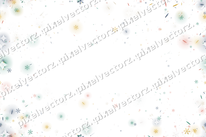 Nahtlose Glitzervignette in Bernstein und Grün auf transparentem Grund