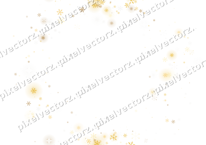 Nahtloser Glitzerkranz aus Schneeflocken auf transparentem Grund