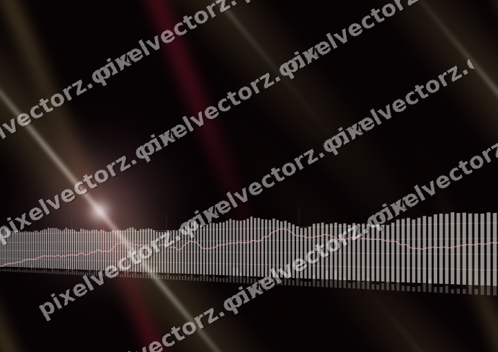 Nahtloser Neon Diagramm Hintergrund in Rosa und Rot