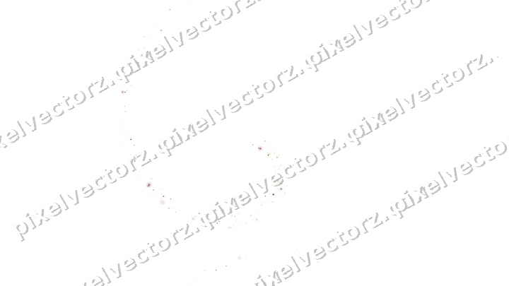 Nahtlose Glitzerspirale aus Funken auf transparentem Grund
