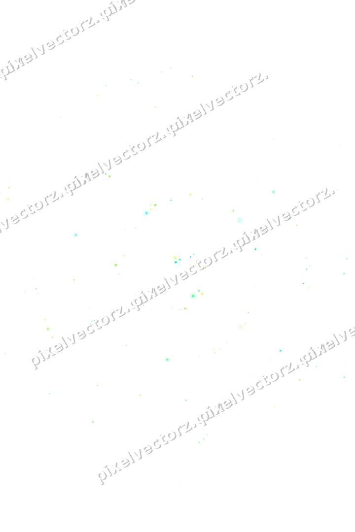 Nahtlose Glitzerspirale aus Funken in Grün auf transparentem Grund