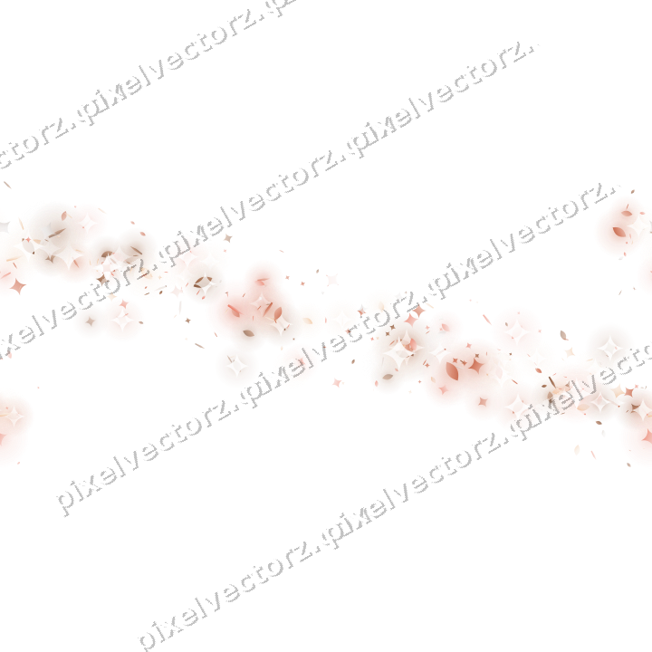 Nahtloses Glitzerband aus Funken und Tropfen auf transparentem Grund