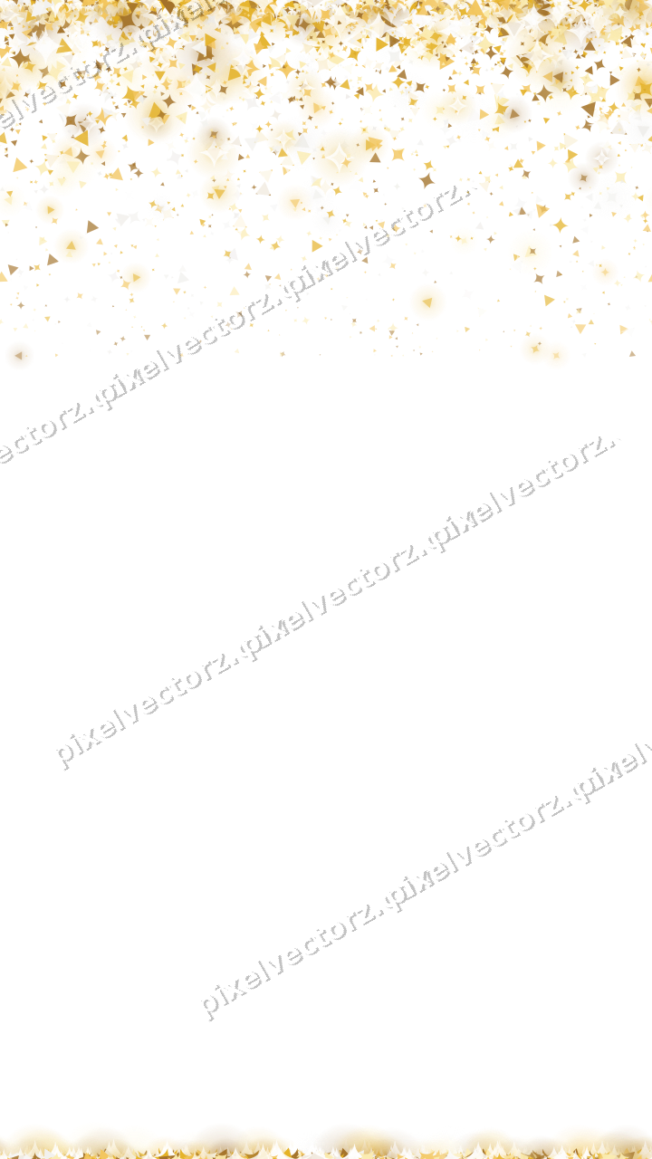 Nahtloser Glitzerregen auf transparentem Grund