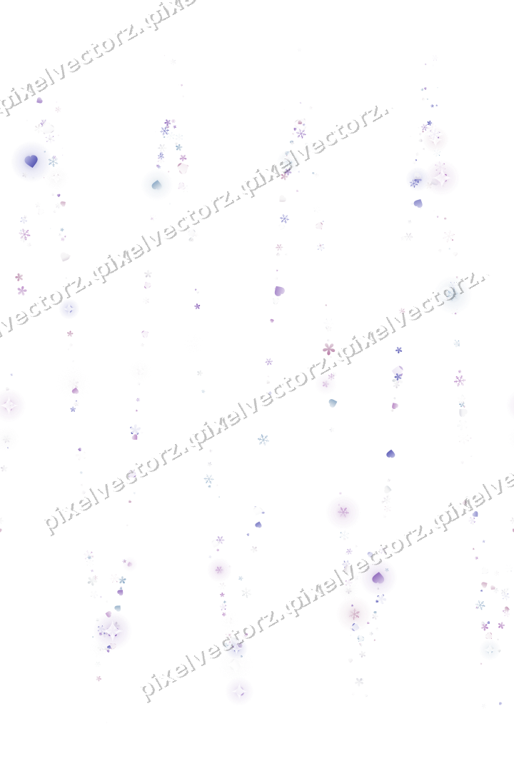 Nahtlose Glitzerwelle in Violett und Blau auf transparentem Grund