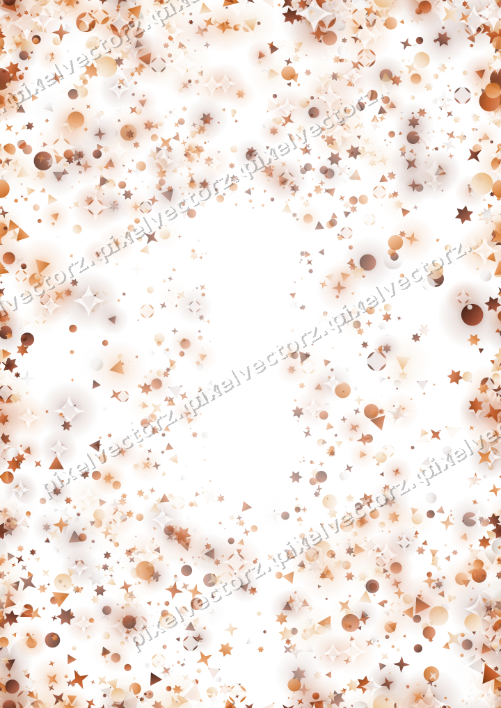 Nahtlose Glitzervignette auf transparentem Grund