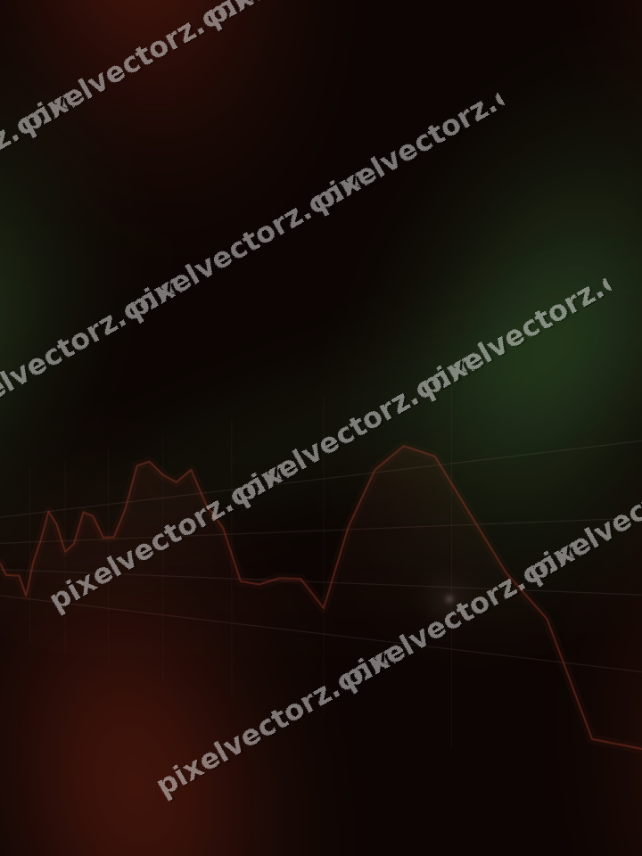 Nahtloser Neon Diagramm Hintergrund in Rot und Orange